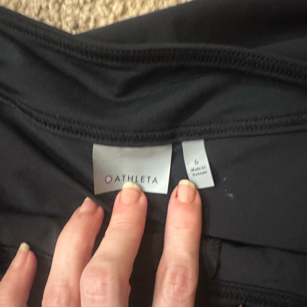 Athleta Black Performance Skort - image 7